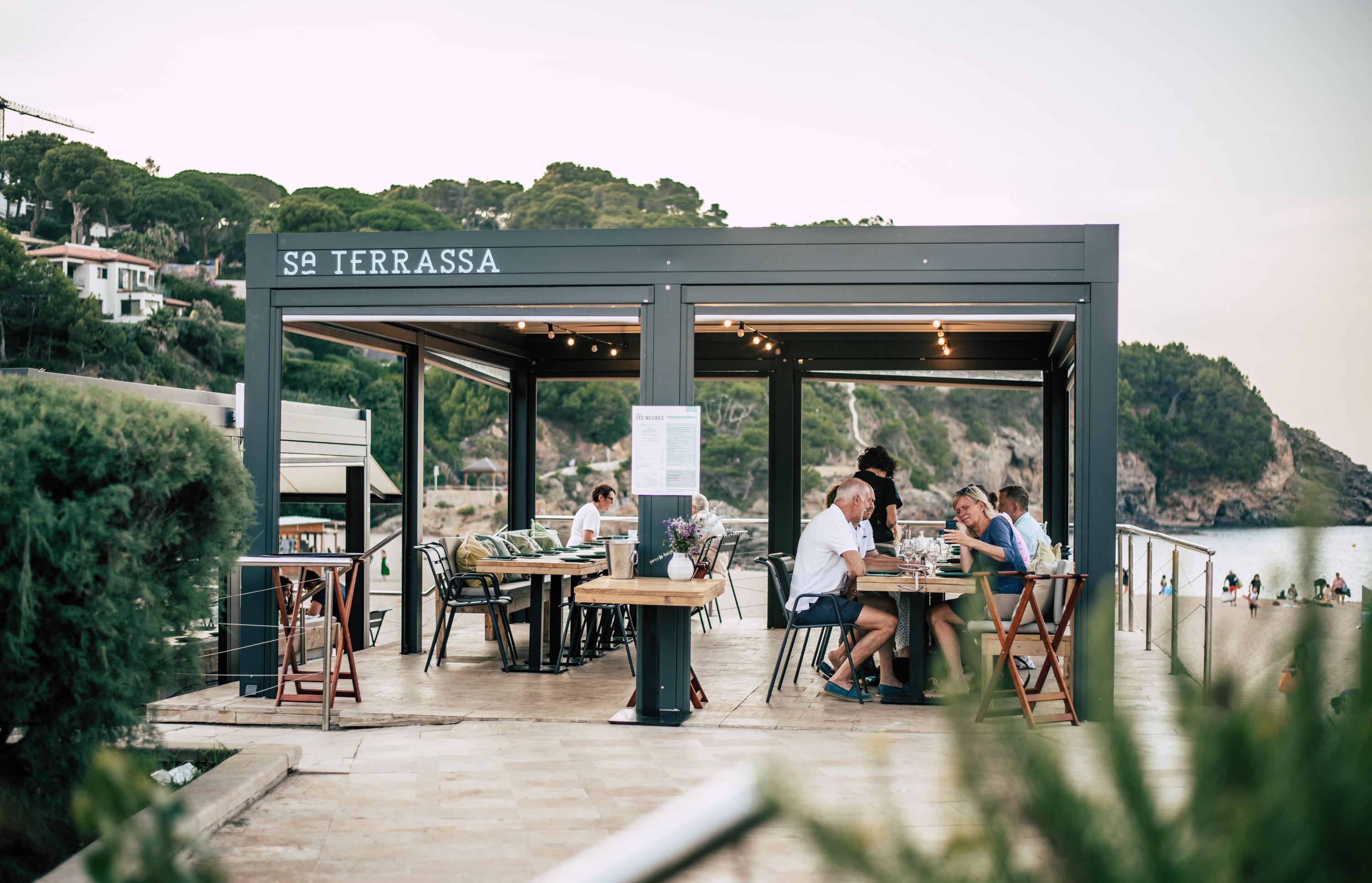 Hostal Ses Negres Begur Eksteriør bilde